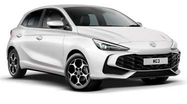 MG3 configurator front 3/4 - white