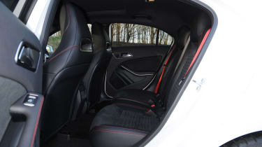 Mercedes A250 4MATIC AMG rear seats