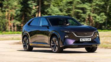 Mazda CX-6e - front cornering