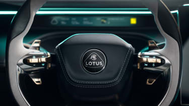 Lotus Eletre - studio steering wheel