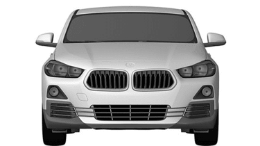BMW X2 patent leak front