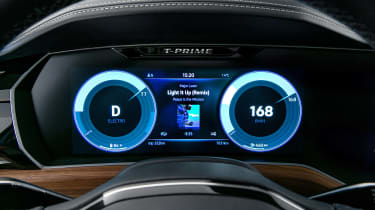 Volkswagen T-Prime concept - dials