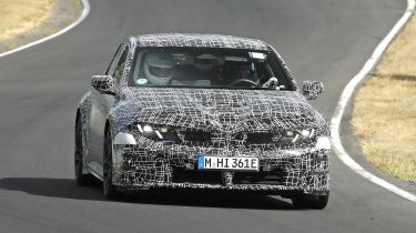 BMW M3 Electric - front tracking