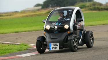EV track day - Renault Twizy
