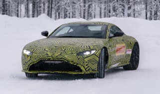 Aston Martin Vantage prototype - front tracking