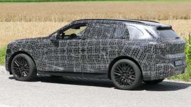 BMW X5 spy shot - rear angled