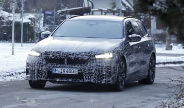 BMW i5 (camouflaged) - front