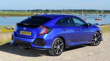 Used Honda Civic Mk10 - rear