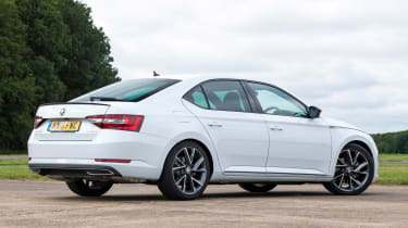 Used Skoda Superb - rear static