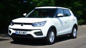 Used SsangYong Tivoli - front action