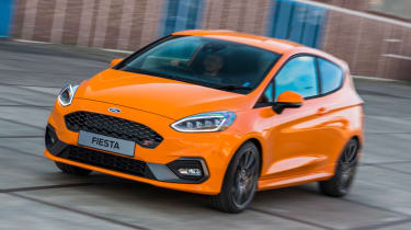 Ford Fiesta ST Performance - front tracking