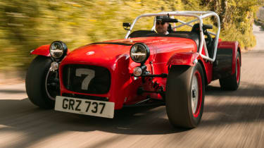 Caterham Seven 420 CUP - front tracking