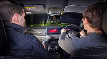 Vauxhall Grandland - inside driving