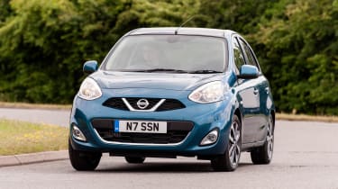 Used Nissan Micra Mk4 - front action