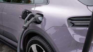 Porsche Macan Electric 4 - charging port
