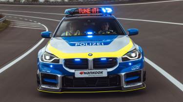 Police BMW M2 by AC Schnitzer - front tracking