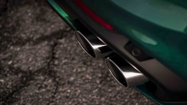 Alfa Romeo Stelvio Quadrifoglio - exhaust detail