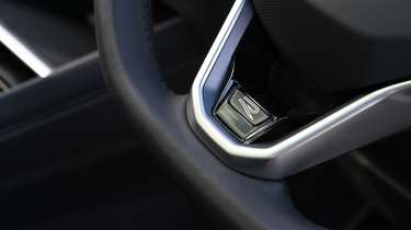 Volkswagen Tiguan UK - steering wheel detail