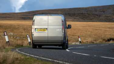 Kia PV5 Cargo - rear cornering