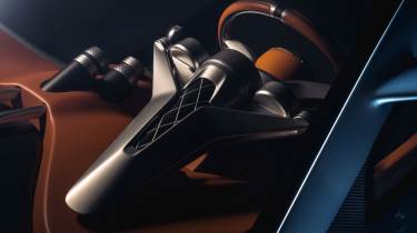 Hennessey Blackbird - interior detail