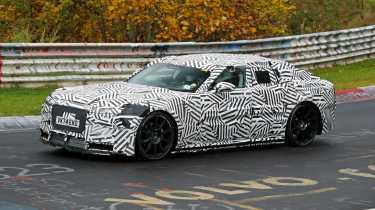 Jaguar Type GT coupe test car side