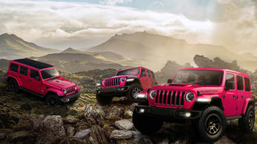 Jeep Wrangler - best pink cars ever