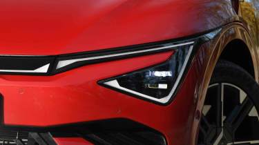 Kia EV6 - head light detail
