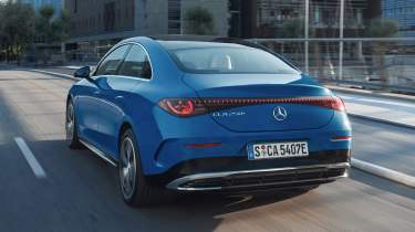 Mercedes CLA with EQ Technology - rear action