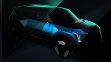 Kia Concept EV9 - front teaser