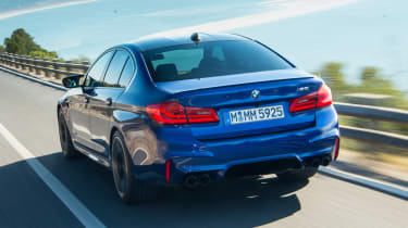 BMW M5 - rear