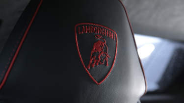 Lamborghini Temerario Alleggerita - headrest embroidered badge