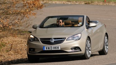 Vauxhall Cascada 2014 road test pictures  Auto Express