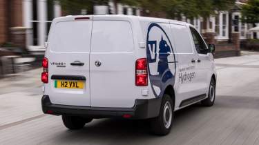 Vauxhall Vivaro Hydrogen - rear 3/4