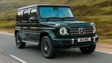 Mercedes G-Class - front tracking