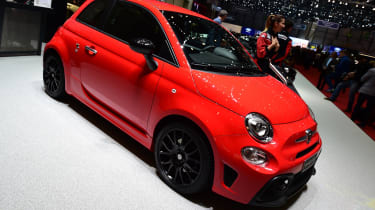 Abarth 595 Pista - Geneva front