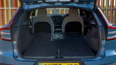 Volvo C40 Recharge - boot seats folded