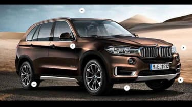 New BMW X5 front