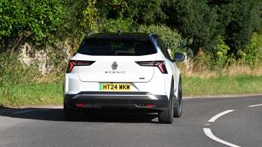 Renault Scenic E-Tech - rear cornering