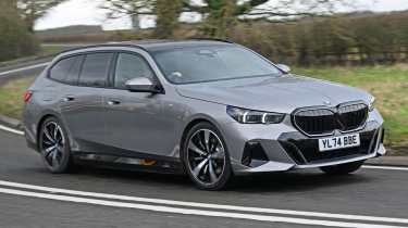 BMW 530e Long-term test - front cornering