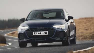 New Audi A3 TFSIe plug-in hybrid - front cornering 