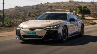 Audi e-tron GT prototype - front tracking