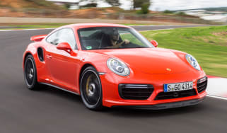 Porsche 911 Turbo S 2016 - front cornering cropped