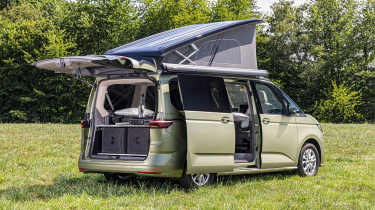 VW California Beach - rear 3/4 open