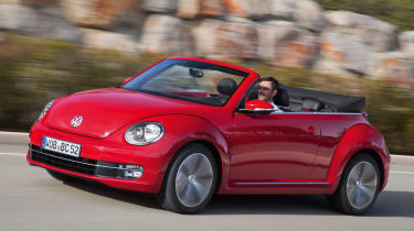 VW Beetle Cabriolet 2.0 TDI side