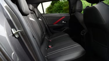 Vauxhall Astra - rear seats