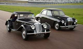 MG TF and MG ZB Magnette front header