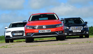 Off-road triple test - Volkswagen Passat Alltrack vs Audi A4 Allroad vs Subaru Outback