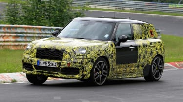 MINI Countryman JCW spied 3
