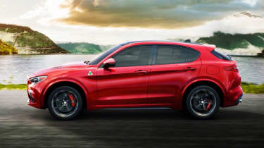 Alfa Romeo Stelvio side on
