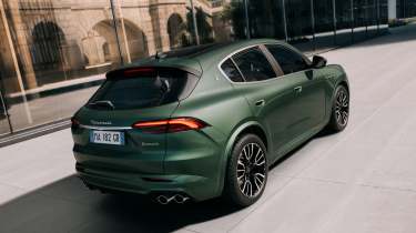 Maserati Grecale Folgore - green rear